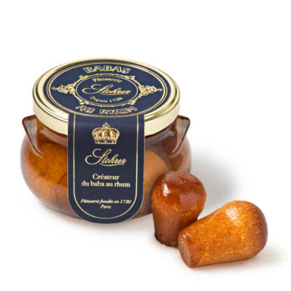Babas au rhum en bocal